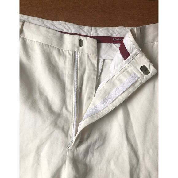 Salvatore Ferragamo Bermuda shorts in white size 56 (46 USA) - Picture 7 of 12